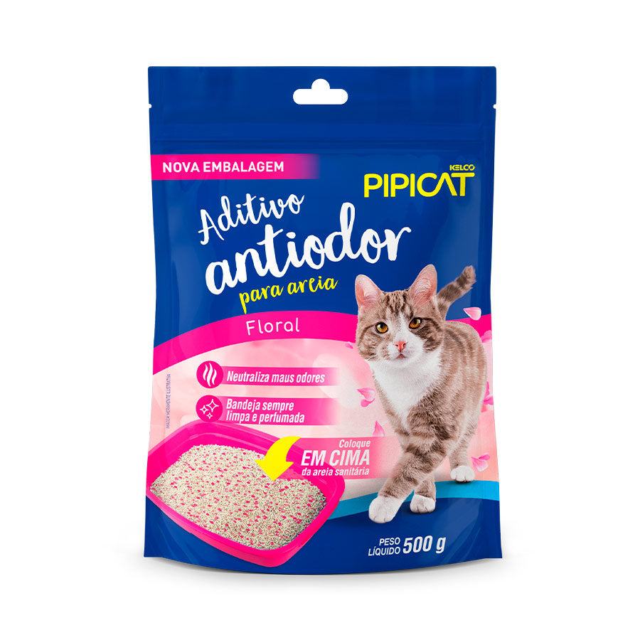 Aditivo Antiodor Pipicat 500 g – Variações de Fragrância