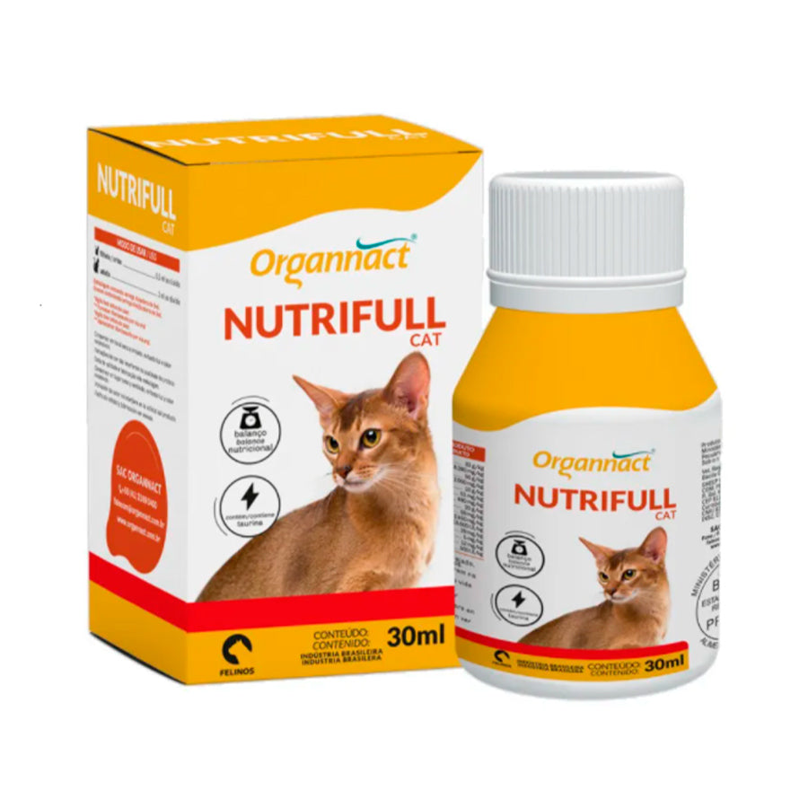 Organnact Nutrifull Cat 30 ml – Suplemento Nutricional para Gatos