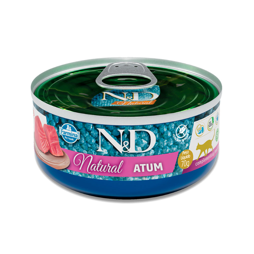 Ração Úmida N&D Feline Natural Wet 70 g