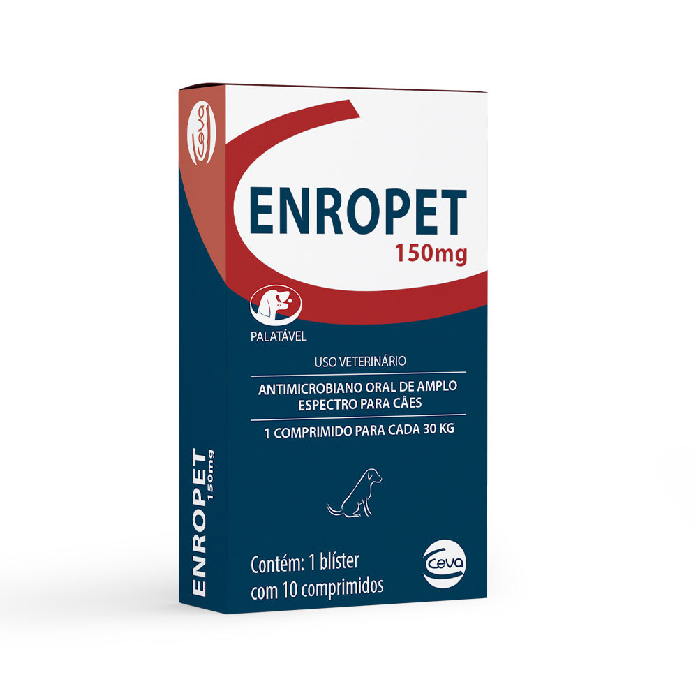 Enropet – Antibiótico Oral para Cães e Gatos (50 mg / 150 mg)