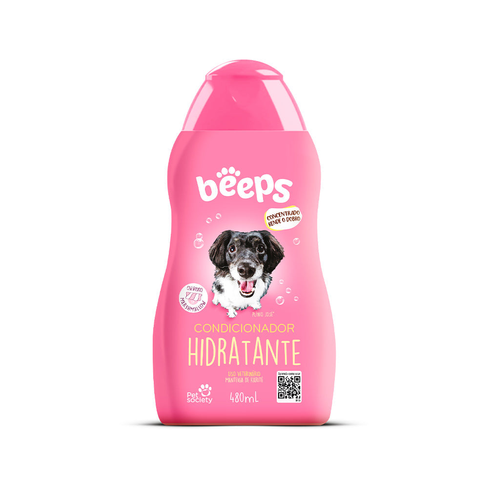 Condicionador Hidratante Beeps para Cães 480 mL
