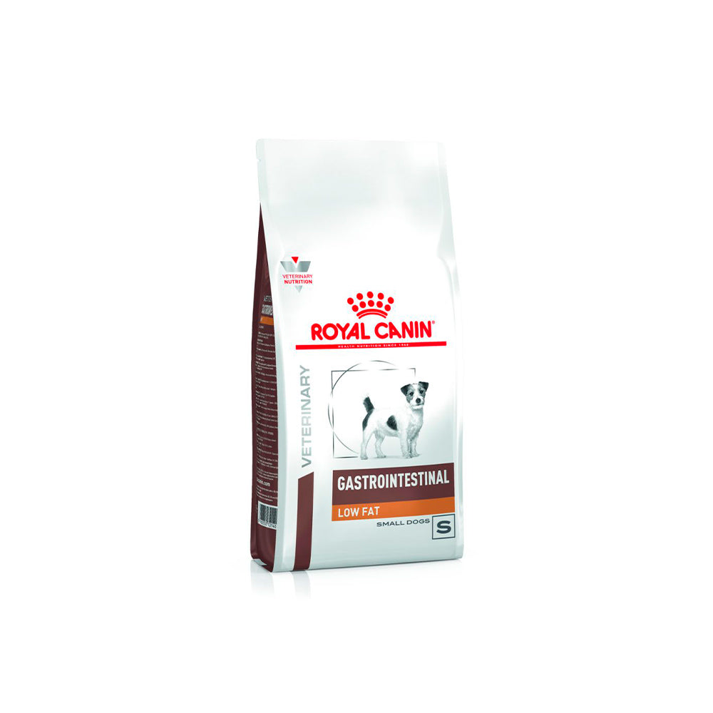 Royal Canin Veterinary Diet Gastrointestinal Low Fat Canine – Ração Seca Terapêutica para Cães Adultos com Necessidade de Baixa Gordura