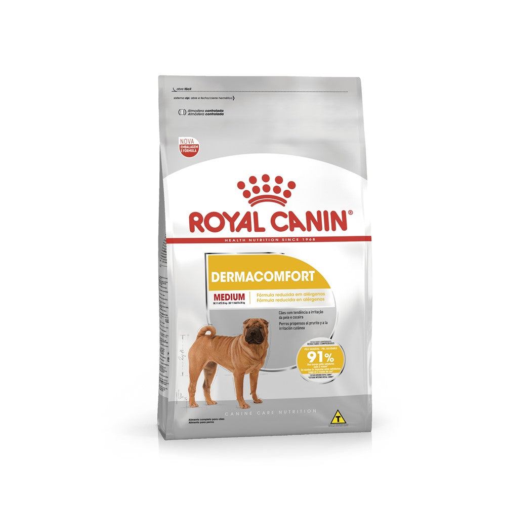 Royal Canin Maxi Dermacomfort – Ração para Cães Adultos/Idosos de Raça Grande com Pele Sensível