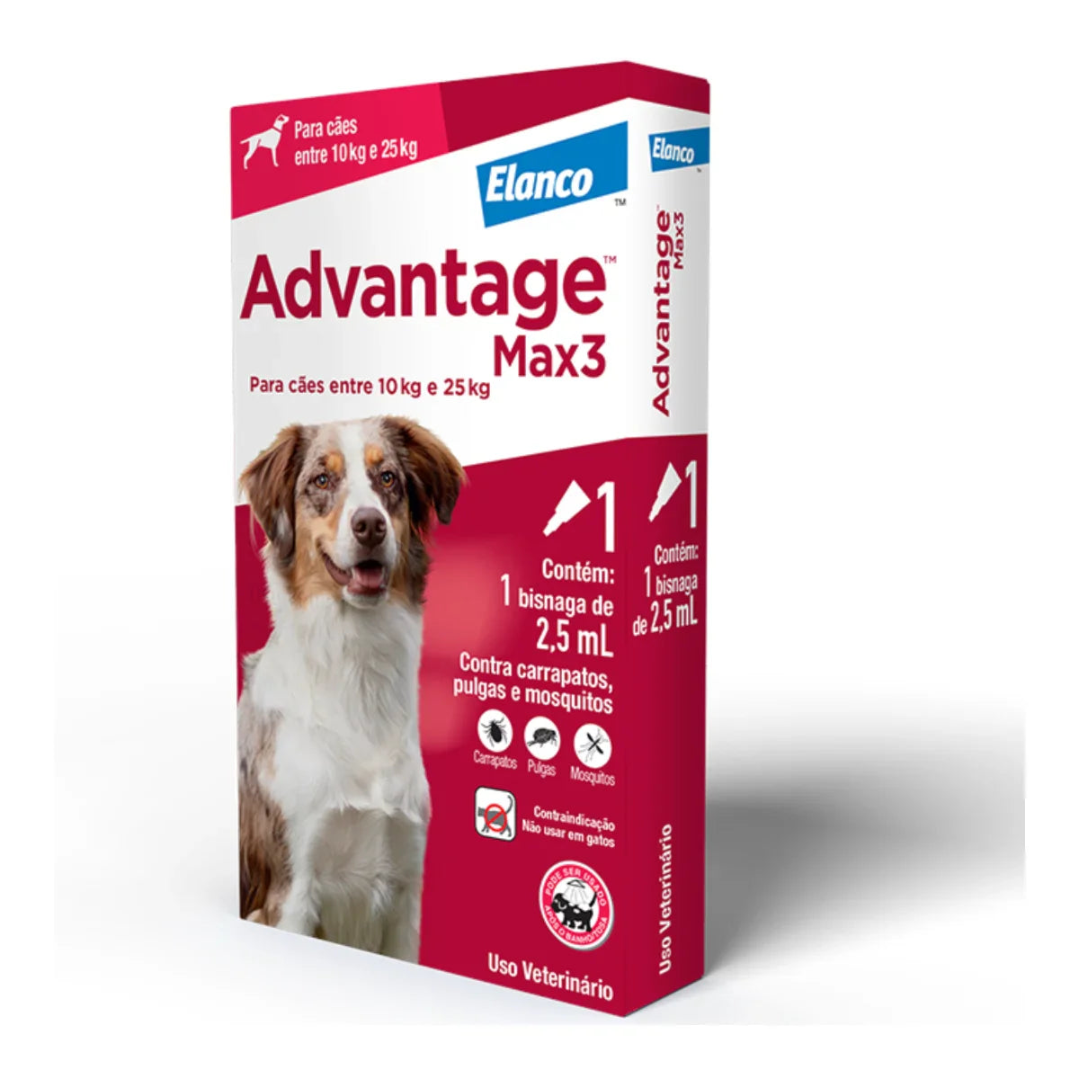 Advantage Max3 2,5 ml (10‑25 kg)