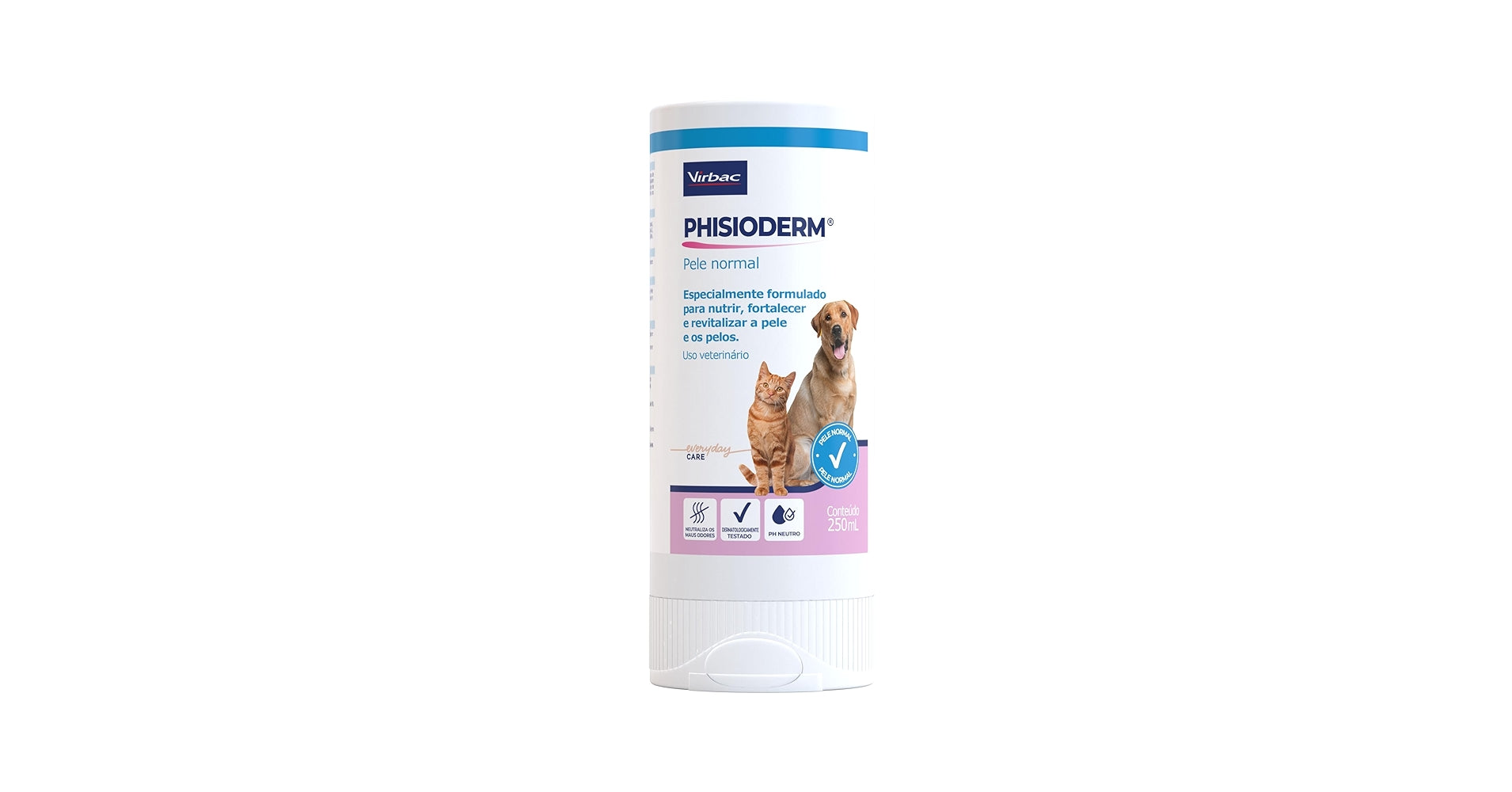 Shampoo Phisioderm Pele Normal – Cães e Gatos