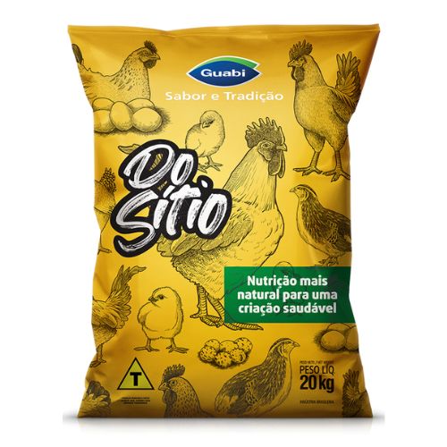 Ração Guabi Botadeira Natural para Aves Triturada