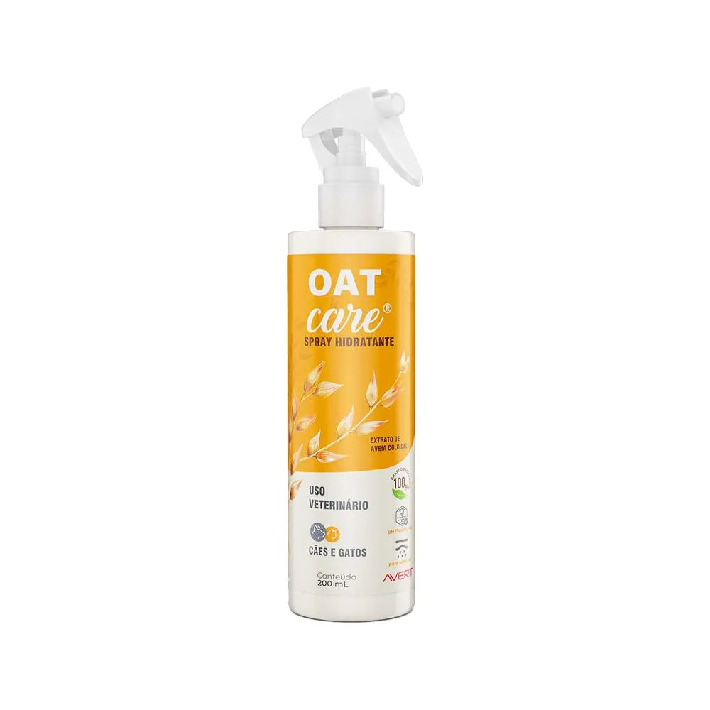 Oat Care Solução Spray 200 mL – Hidratante para Cães & Gatos