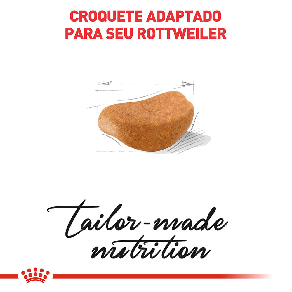 Royal Canin Rottweiler Adulto – Ração para Cães da Raça Rottweiler