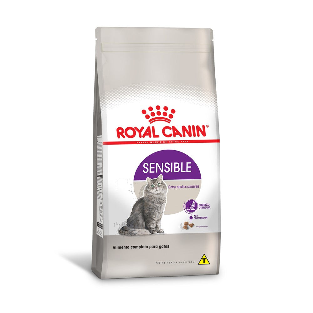 Royal Canin Sensible – Ração para Gatos Adultos Sensíveis