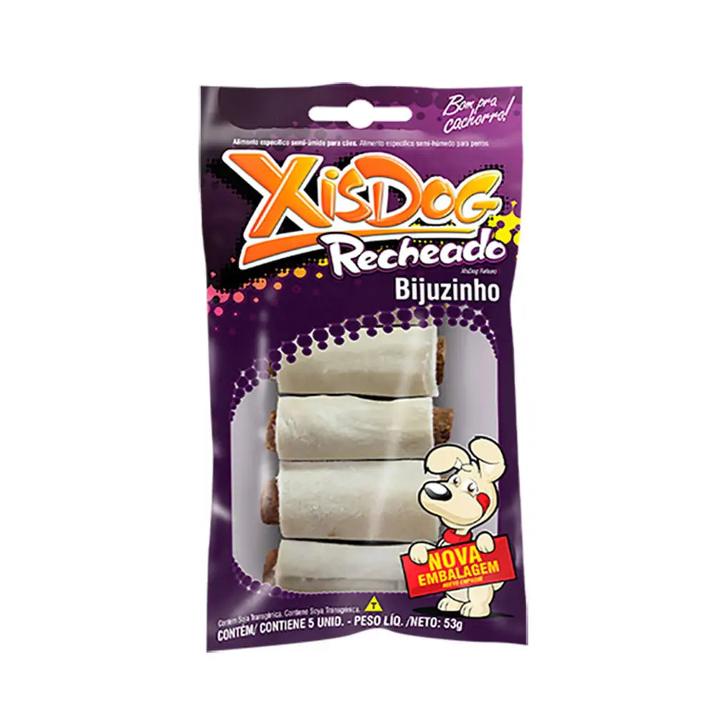 Osso Xisdog Bijuzinho Recheado – 5 unidades