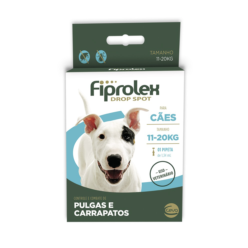 Fiprolex Drop Spot 1,34 mL – Cães 11 a 20 kg
