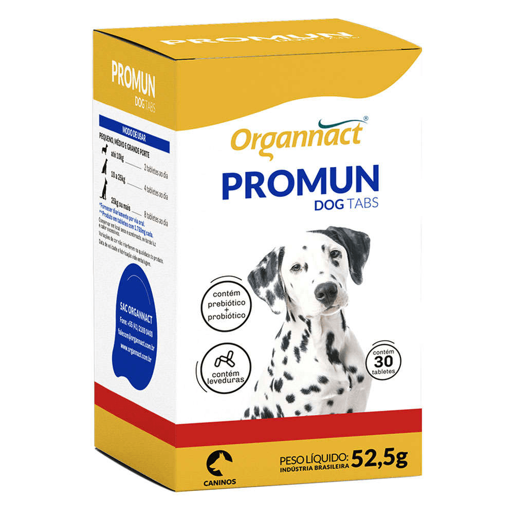 Organnact Promun Dog – Suplemento Vitamínico Aminoácido