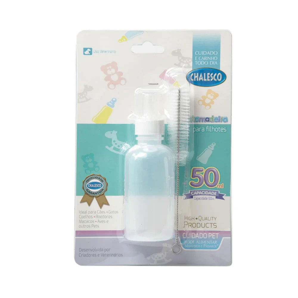 Kit Mamadeira Especial Para Filhotes 50‑ml American Pets
