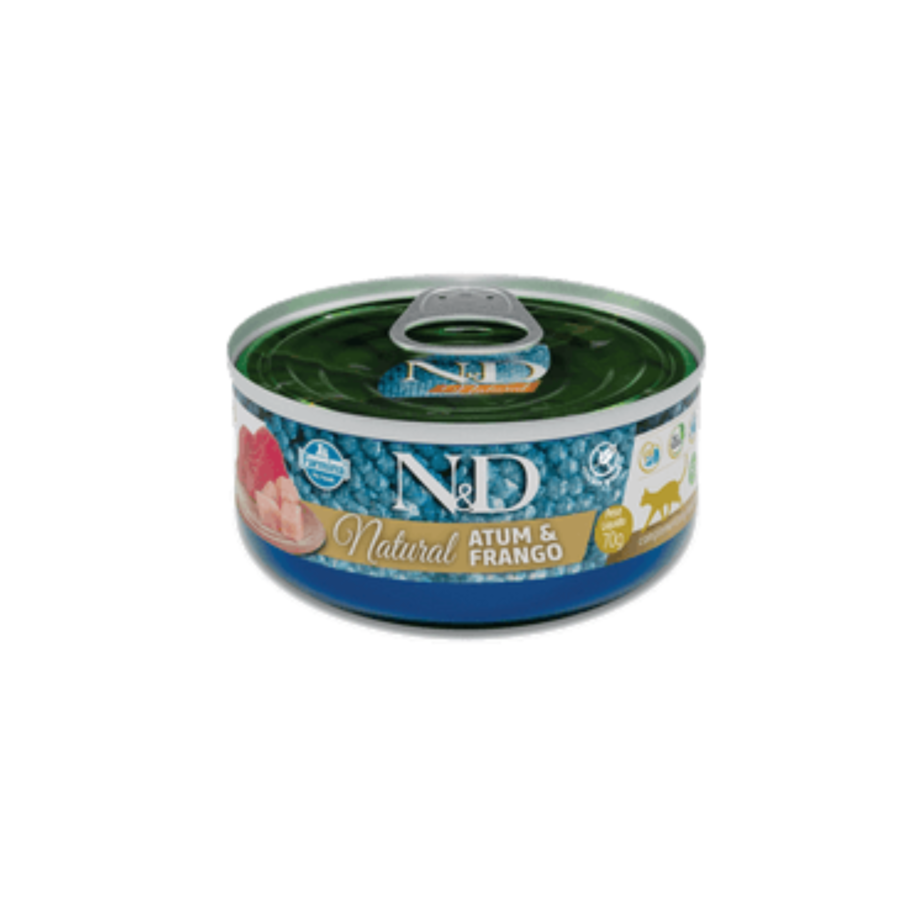 Ração Úmida N&D Feline Natural Wet 70 g