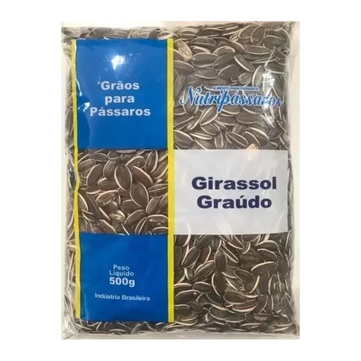 Girassol Comum para Pássaros 500g