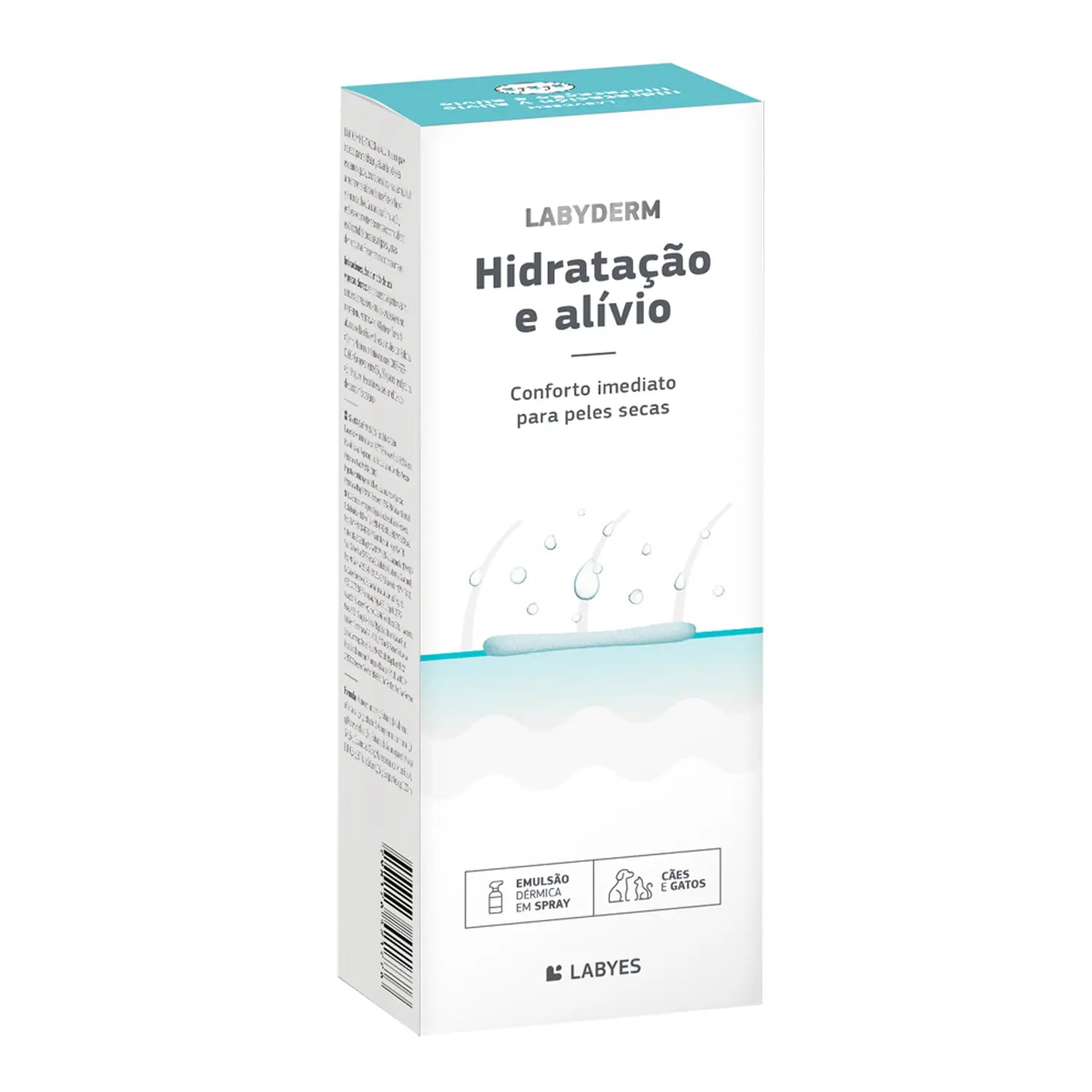 Labyderm Hidratação e Alívio 100 mL – Spray hidratante para cães e gatos