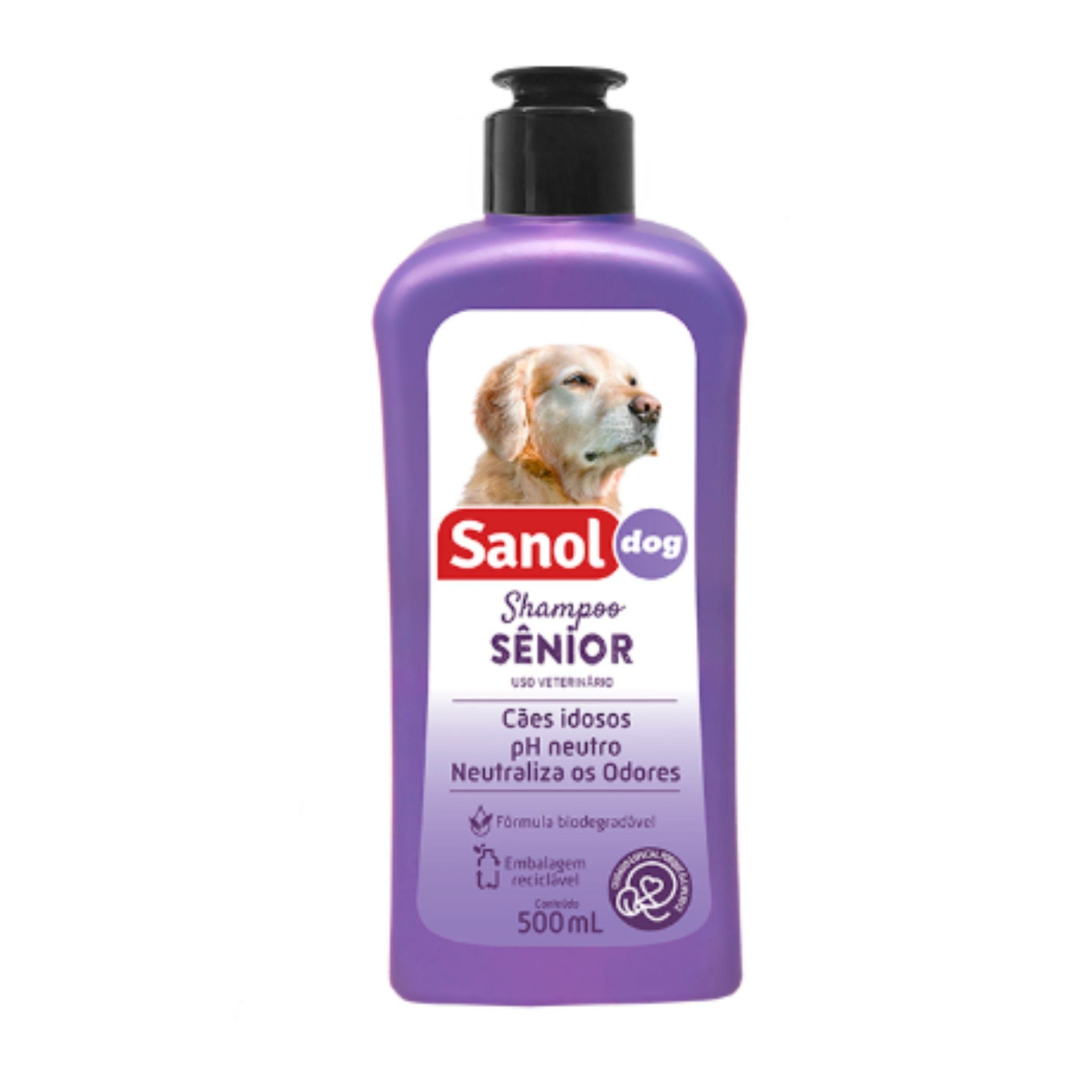 Shampoo Sanol Dog Sênior 500 ml