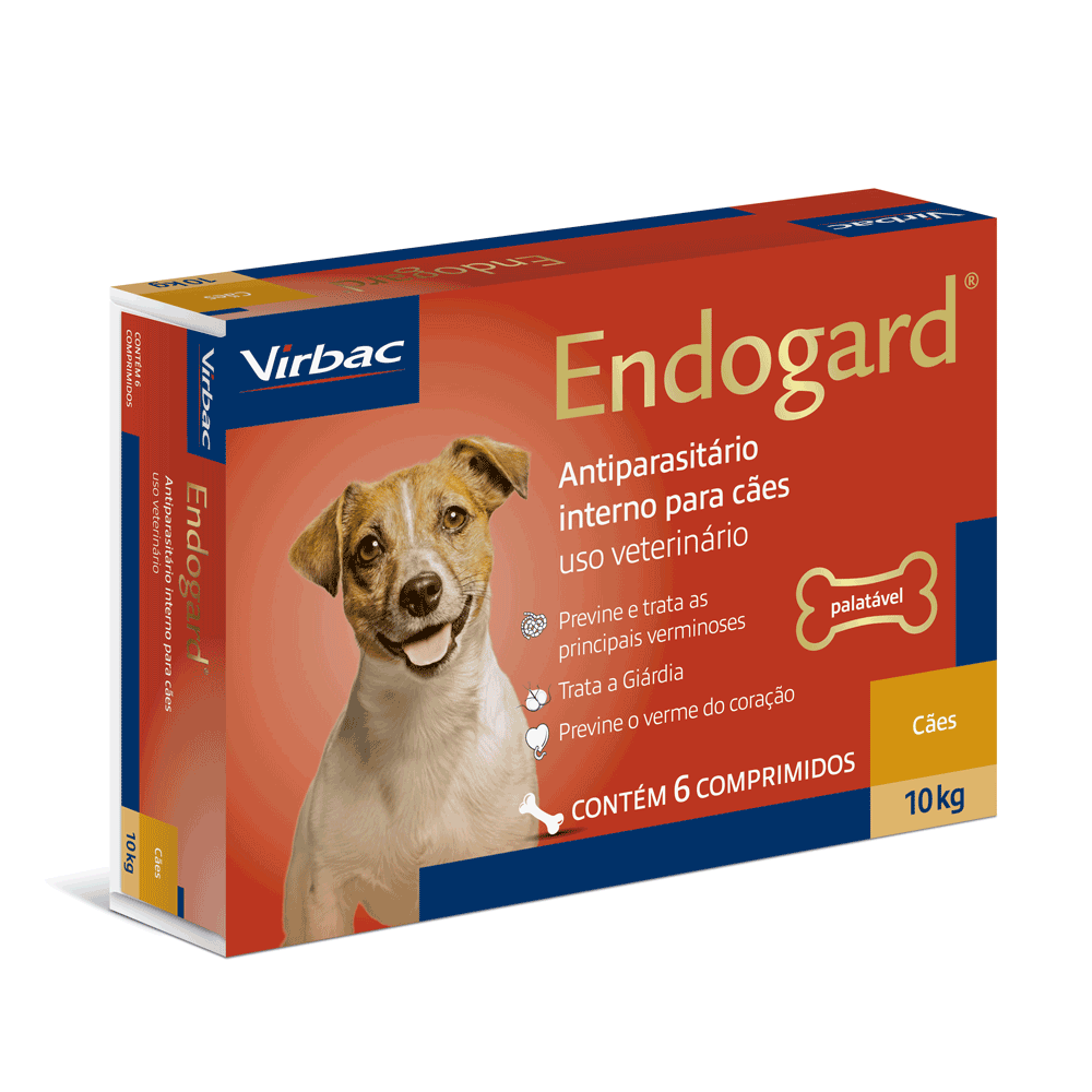 Endogard 10 kg – Vermífugo Interno para Cães até 10 kg