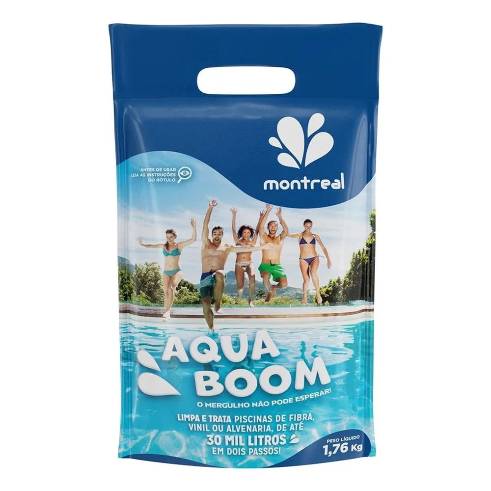 Montreal Aqua Boom 1,76 kg – Tratamento Completo para Piscinas