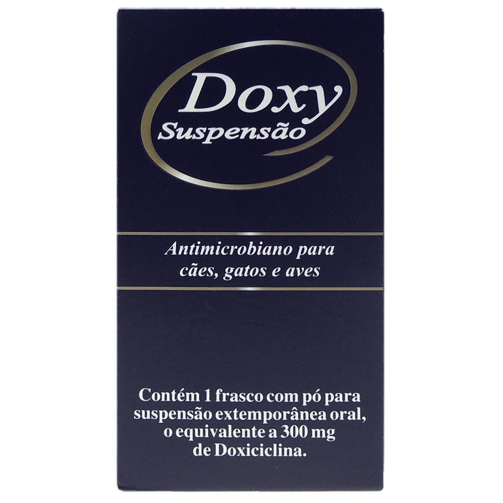 Antibiótico Cepav Doxy Suspensão Oral 300mg para Cães e Gatos