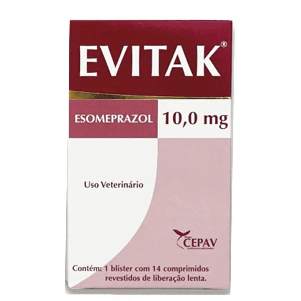 Evitak Esomeprazol – 14 comprimidos (2,5 mg / 10 mg)