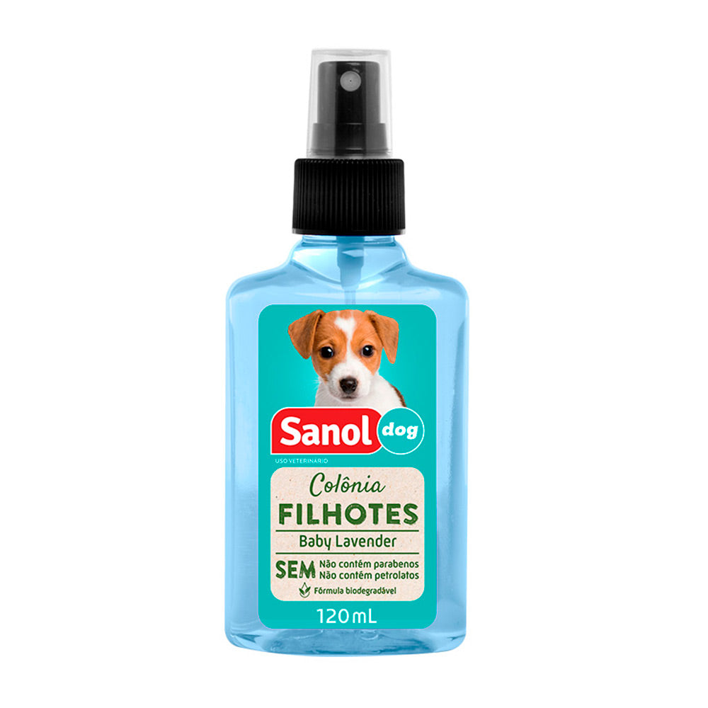 Colônia Sanol Dog Filhote Nº 3 – 120 mL