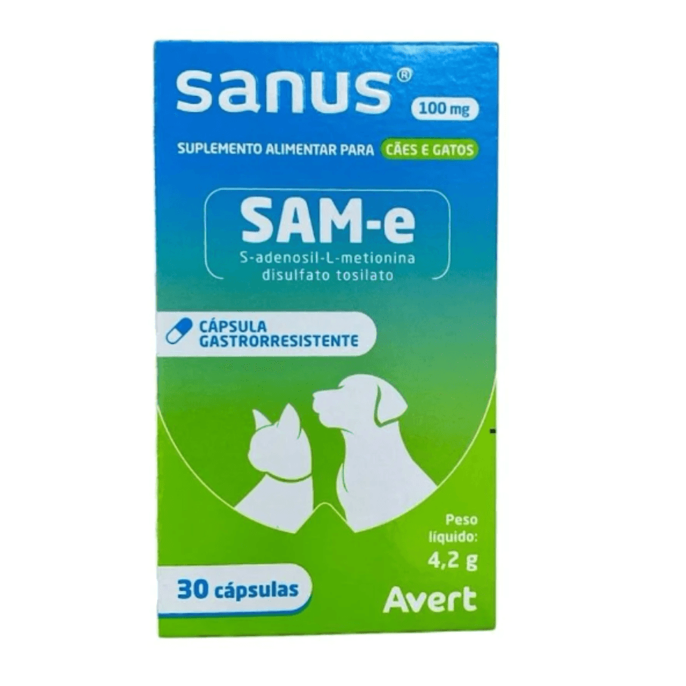 Sanus 100 mg 30 cápsulas