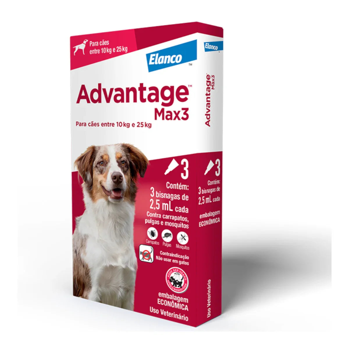 Advantage Max3 2,5 ml (10‑25 kg)