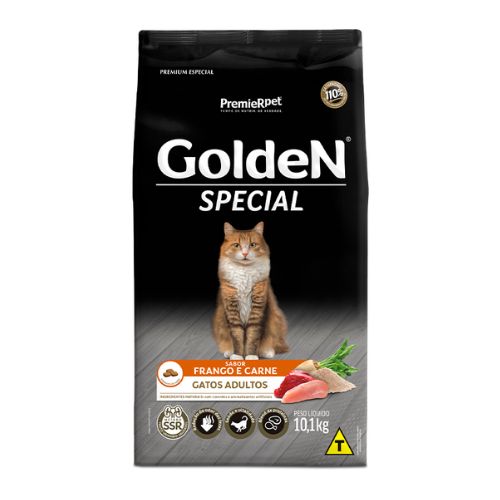 Ração Seca Golden Special para Gatos Adultos