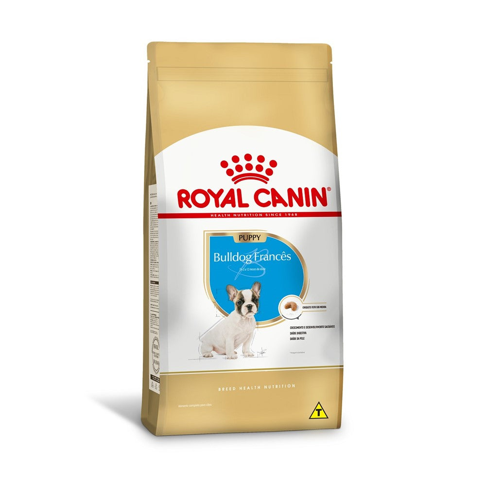 Royal Canin Bulldog Francês Junior – Ração Completa para Filhotes Bulldog Francês