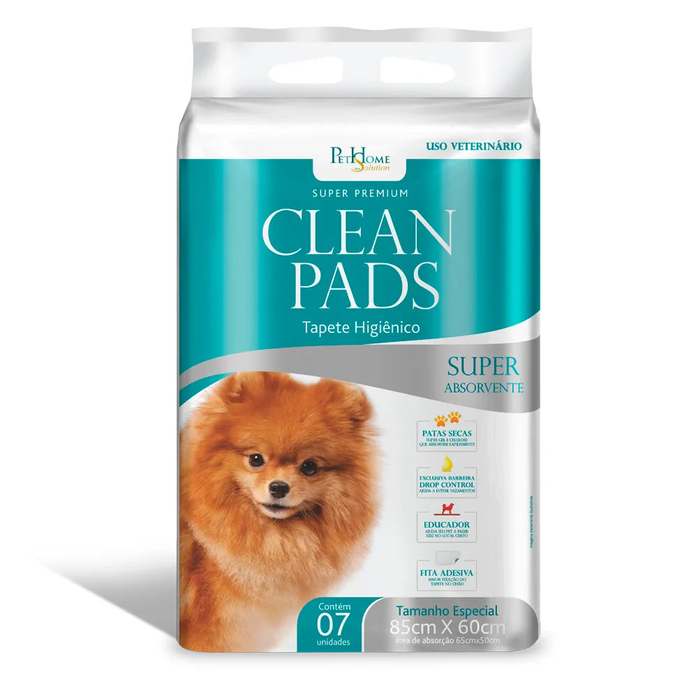 Tapete Higiênico Clean Pads 85 cm x 60 cm
