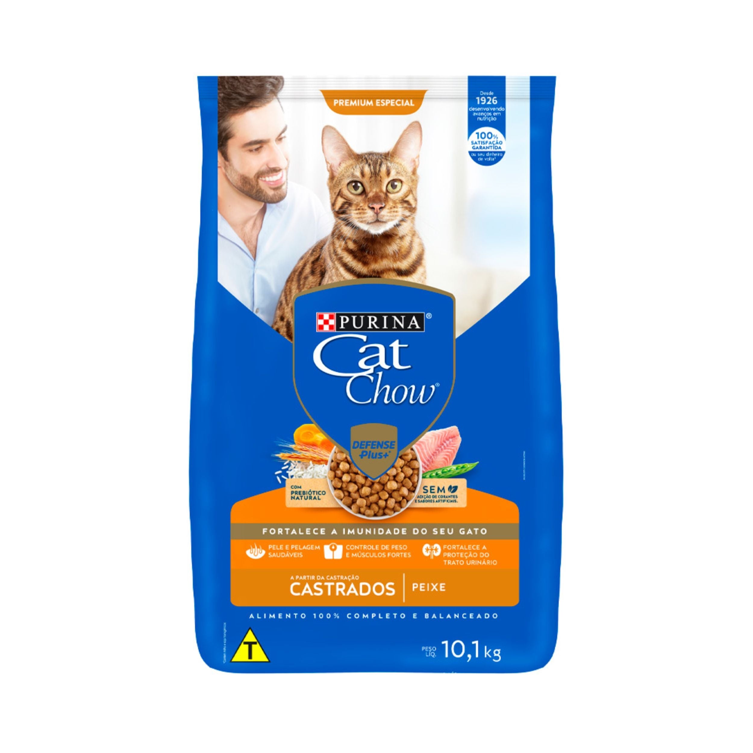 Ração Seca Cat Chow para Gatos Castrados