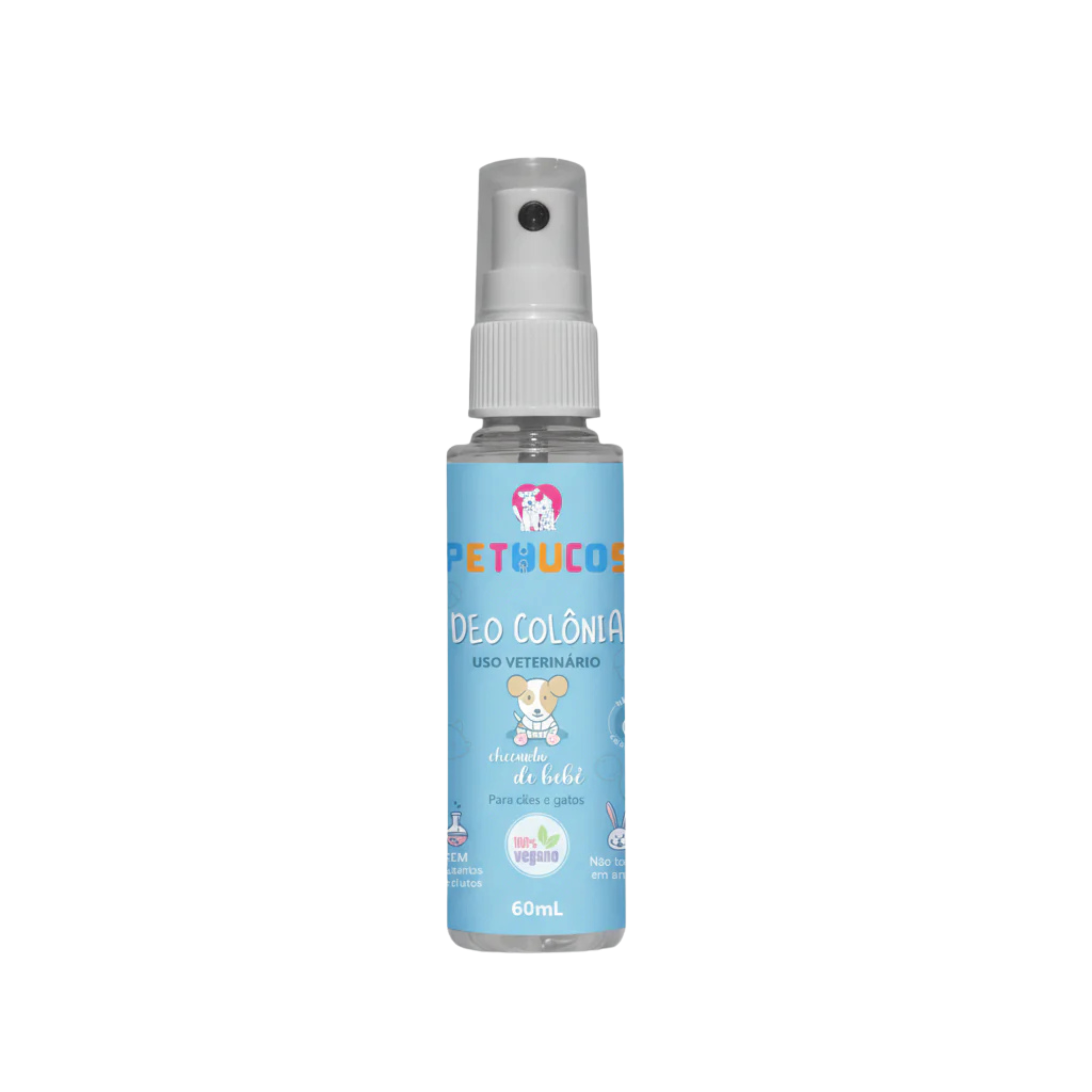 Deo Colônia Natural Vegana Cheirinho de Bebê 60 mL