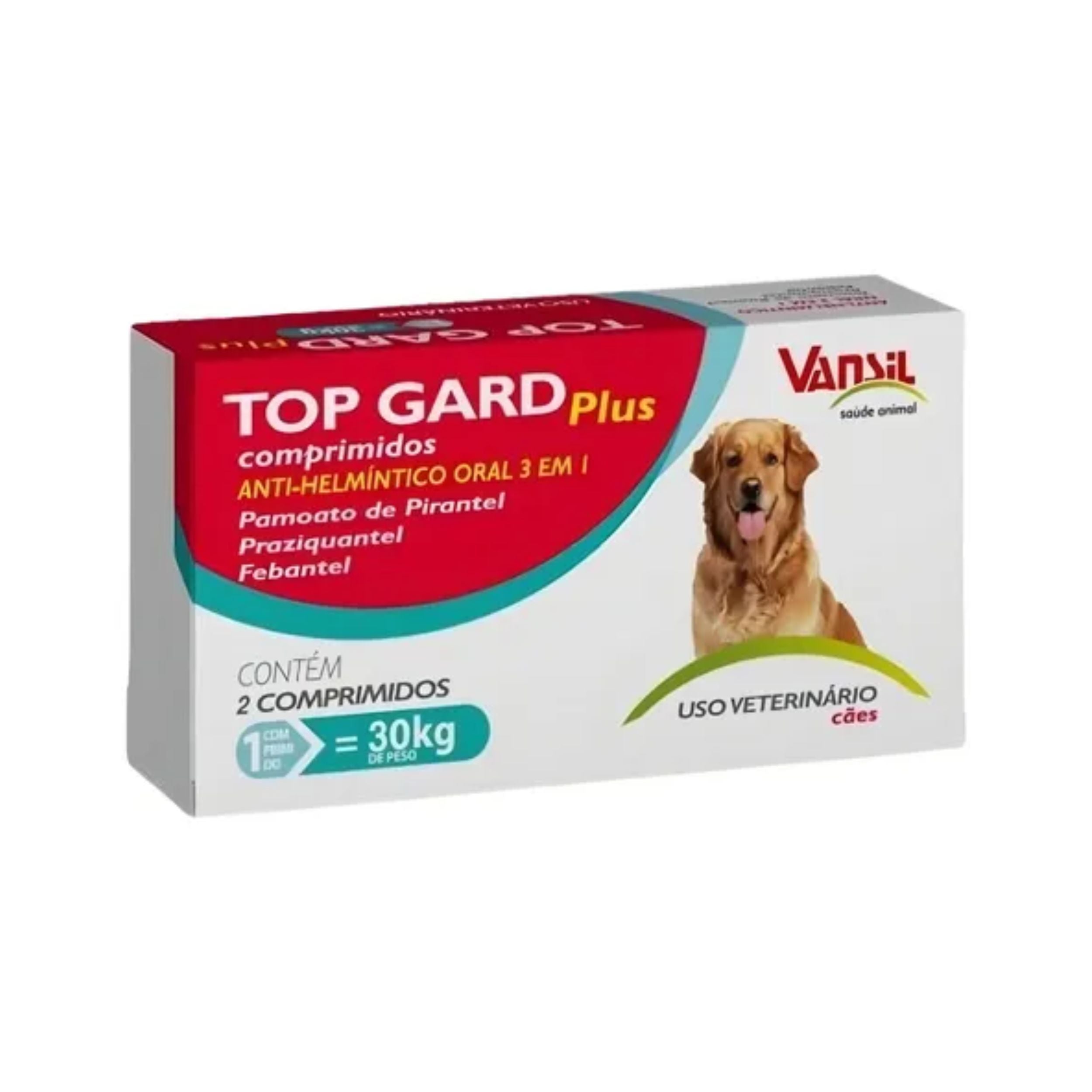 Top Gard Plus 1800 mg Para cães