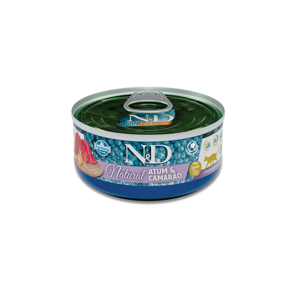Ração Úmida N&D Feline Natural Wet 70 g