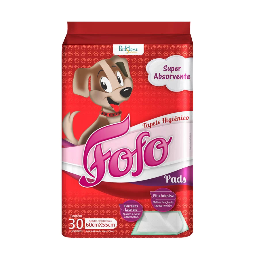 Tapete Higiênico Fofo Pads 60 cm x 55 cm