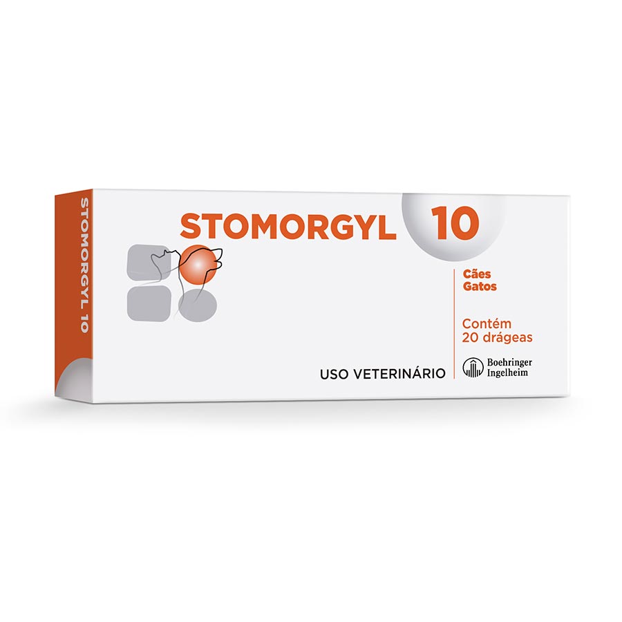 Antibiótico Stomorgyl 10 para Cães e Gatos