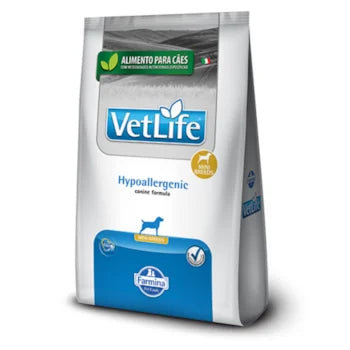 Ração Seca Vet Life Hypoallergenic para Cachorros de Porte Pequeno